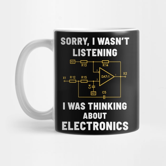Electronic engineer gifts Electric geek Funny electrician by ZagachLetters